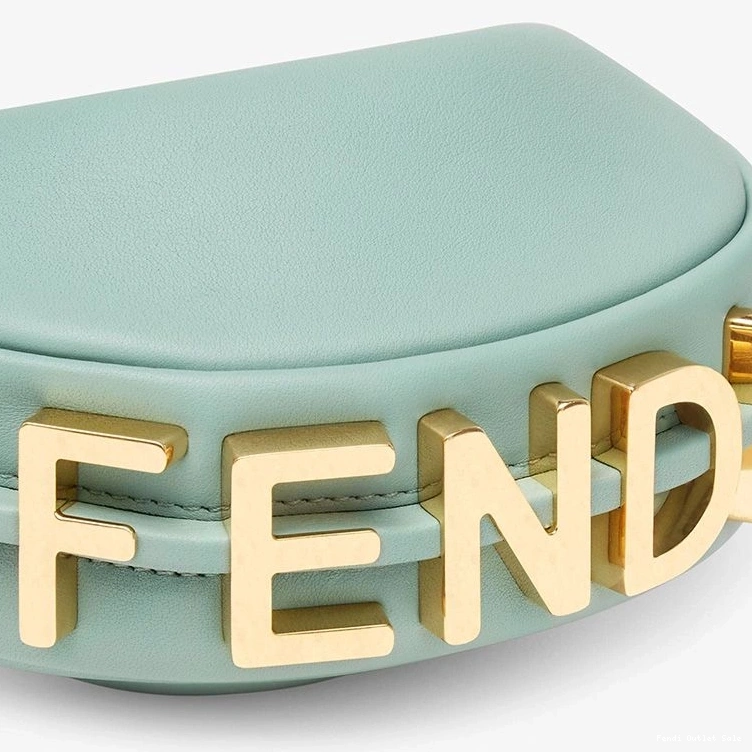 Affordable Fendigraphy In Green Calf Nano Mint Bag Hobo Leather Fendi 0815